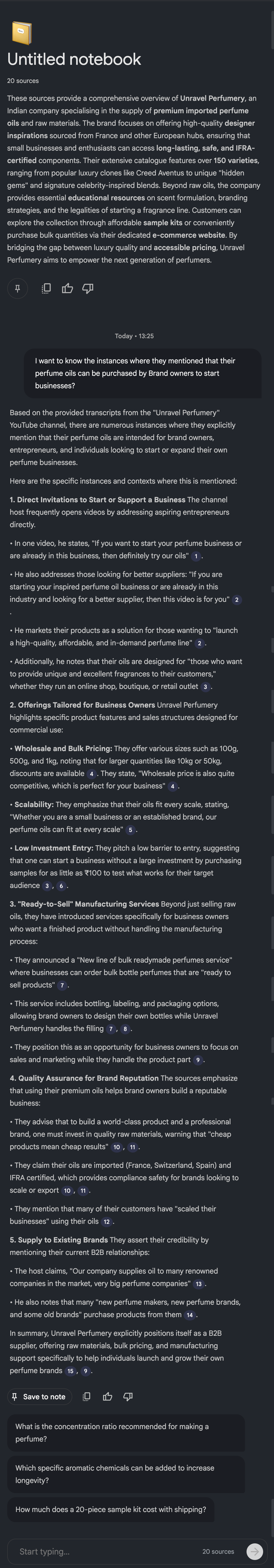 Notebook LM Analysis - AI Confirms B2B Marketing